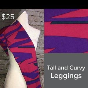NEW TC LULAROE LEGGINGS 1X 2X STRETCH PANTS